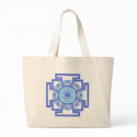 celtic sri yantra bags