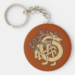 Celtic Stag Key Chain