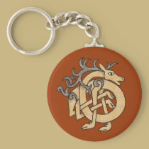 Celtic Stag keychains