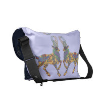Celtic Stag Rickshaw Messenger Bag