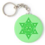 Celtic Star of David Keychain