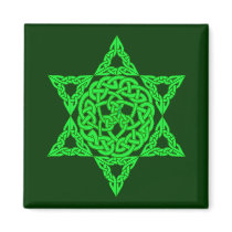 Celtic Star of David Magnets magnets
