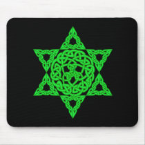 Celtic Star of David Mousepad