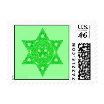 Celtic Star of David Stamps