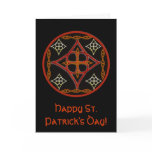 Celtic Style Circle Greeting Card