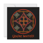 Celtic Style Circle Custom Announcements