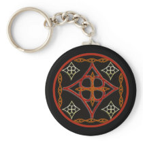 Celtic Style Circle keychains