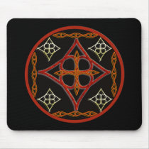 Celtic Style Circle mousepads
