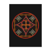 Celtic Style Circle postcards