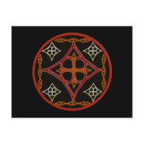 Celtic Style Circle postcards