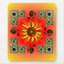 Celtic Sun Mandala Mousepad
