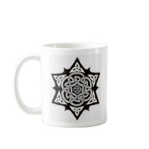 Celtic Sun mug (left)