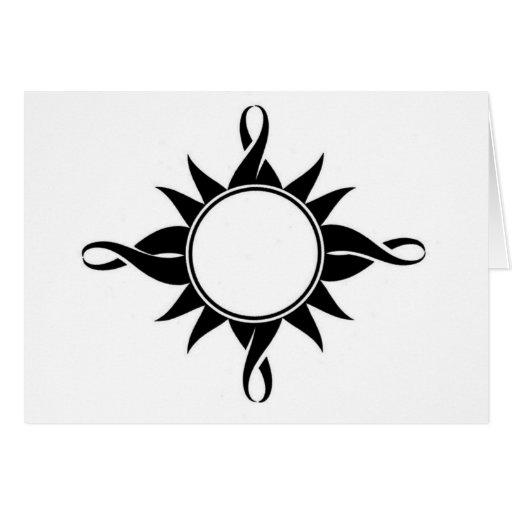 Celtic Sun No. 1 Card | Zazzle