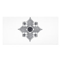 Celtic Swirl Cross photo cards