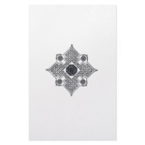 Celtic Swirl Cross stationery