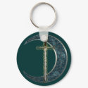 Celtic Sword and Moon keychains