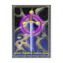 celtic sword postcards by TabithaRobin celtic sword postcards