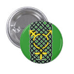 Celtic Transgender Symbol Yellow Buttons