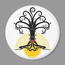 Celtic tree magnets