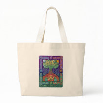 Celtic Tree of LIfe Canvas Bags