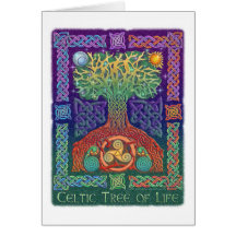Celtic Tree of LIfe Card