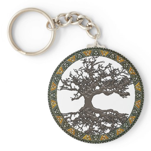 Celtic Tree of Life Key Chain Zazzle