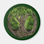 Celtic Tree Of Life Refrigerator Magnet