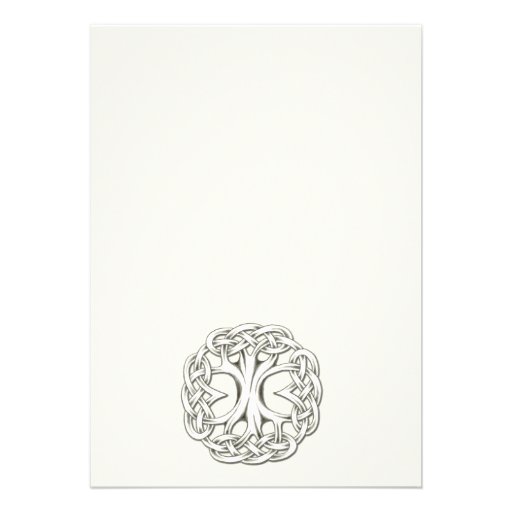 Celtic Tree of Life Wedding Invitation