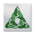 Celtic Triangular Knot Magnet