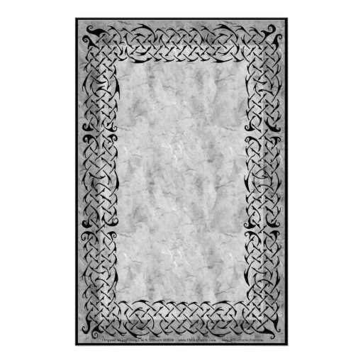 Celtic Tribal Border Stationery Zazzle