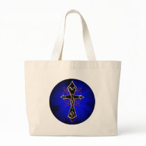 Celtic Tribal Cross Bag by pentagramstar Celtic Tribal Cross Bag