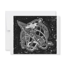 Celtic Tribal Dragon invitations