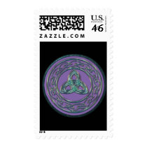 Celtic Trinity and Circle in Antique Metal Stamp