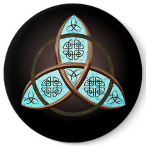 Celtic Trinity Knot Pinback Button
