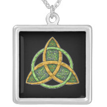 Celtic Trinity Knot Pendant Necklace
