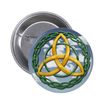 Celtic Trinity Knot Pinback Button