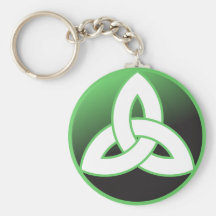Celtic Trinity Knot Up Keychain