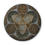 Celtic Trinity Shield magnets