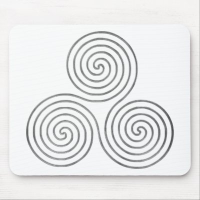 Spiritual Celtic symbol ART by EDDA Fr hlich spirals of energy 