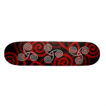 Celtic Triple Spiral Skateboard skateboards