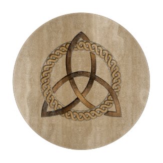Celtic Triquetra Trinity Knot Cutting Board