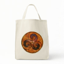 celtic triskele on gold bags by bbonline celtic triskele on gold bags