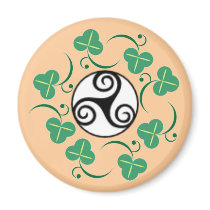 Celtic Triskell magnets by musicaficta Celtic Triskell magnets