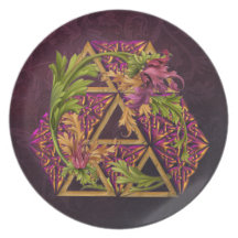 Celtic Triskels Ornamental Plate