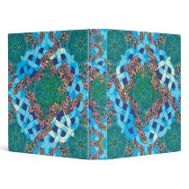 Celtic Turtle 1" Art Binder