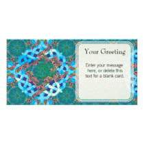 Celtic Turtle Custom Card photo cards