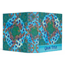 Celtic Turtle Customizable 2" Art Binder