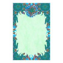 Celtic Turtle Flame Stationery