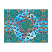 Celtic Turtle Notes Card postcards