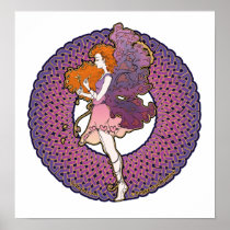 Celtic Valentine Fairy Prints & Posters posters
